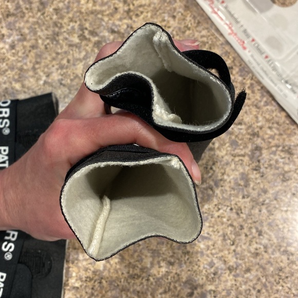 Paw Tectors Dog Boots Black Medium Waterproof Velcro - Picture 5 of 16